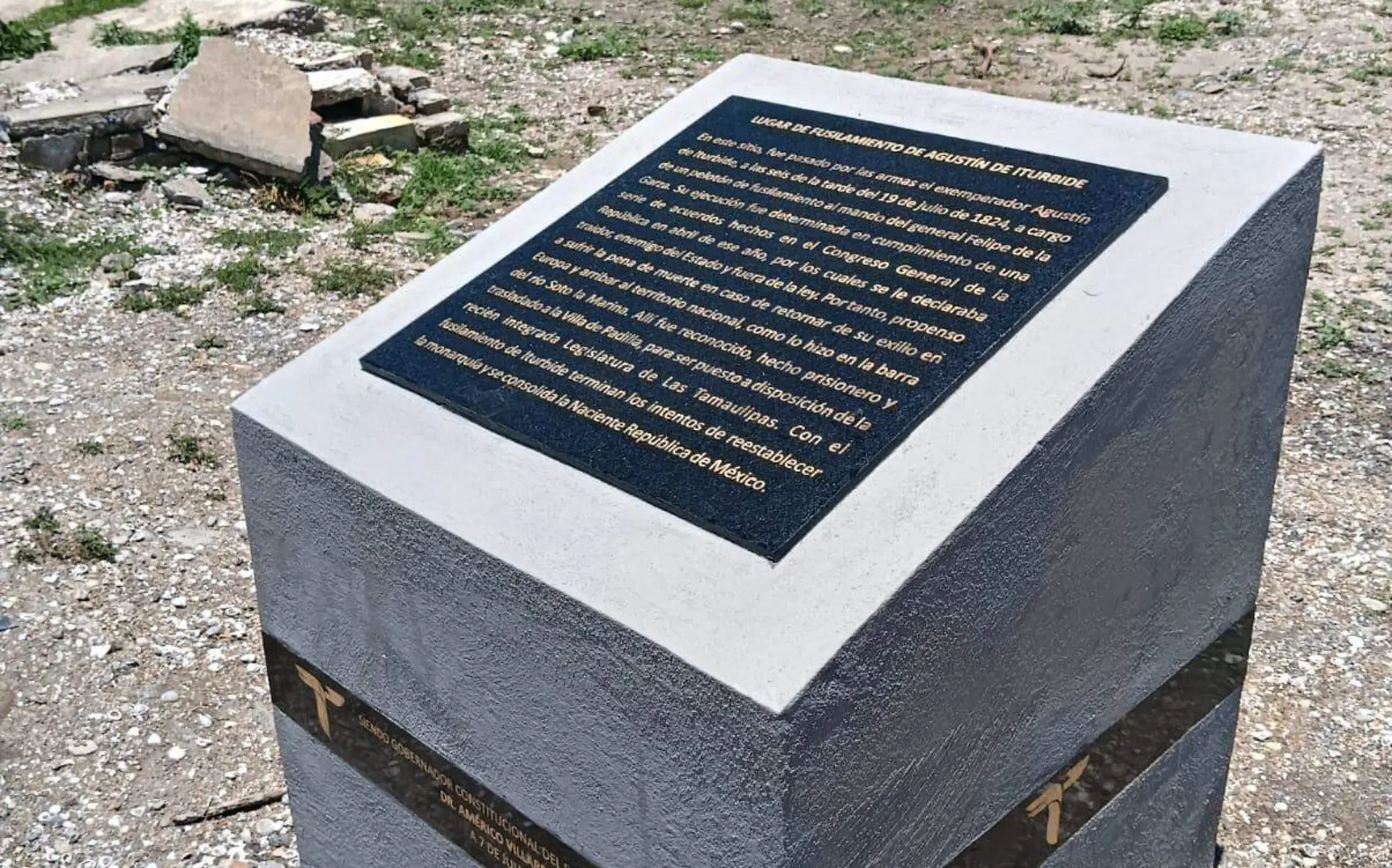 Placas conmemorativas en Tamaulipas / Gobierno del Estado de Tamaulipas